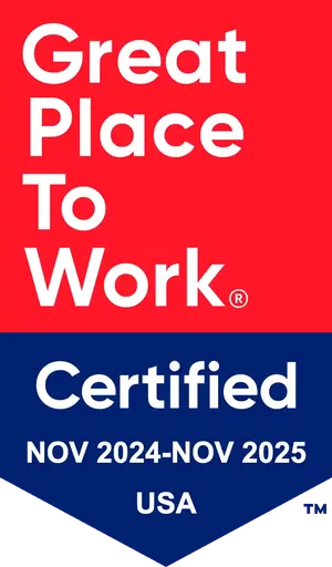 Great Place To Work Certified 2024-2025